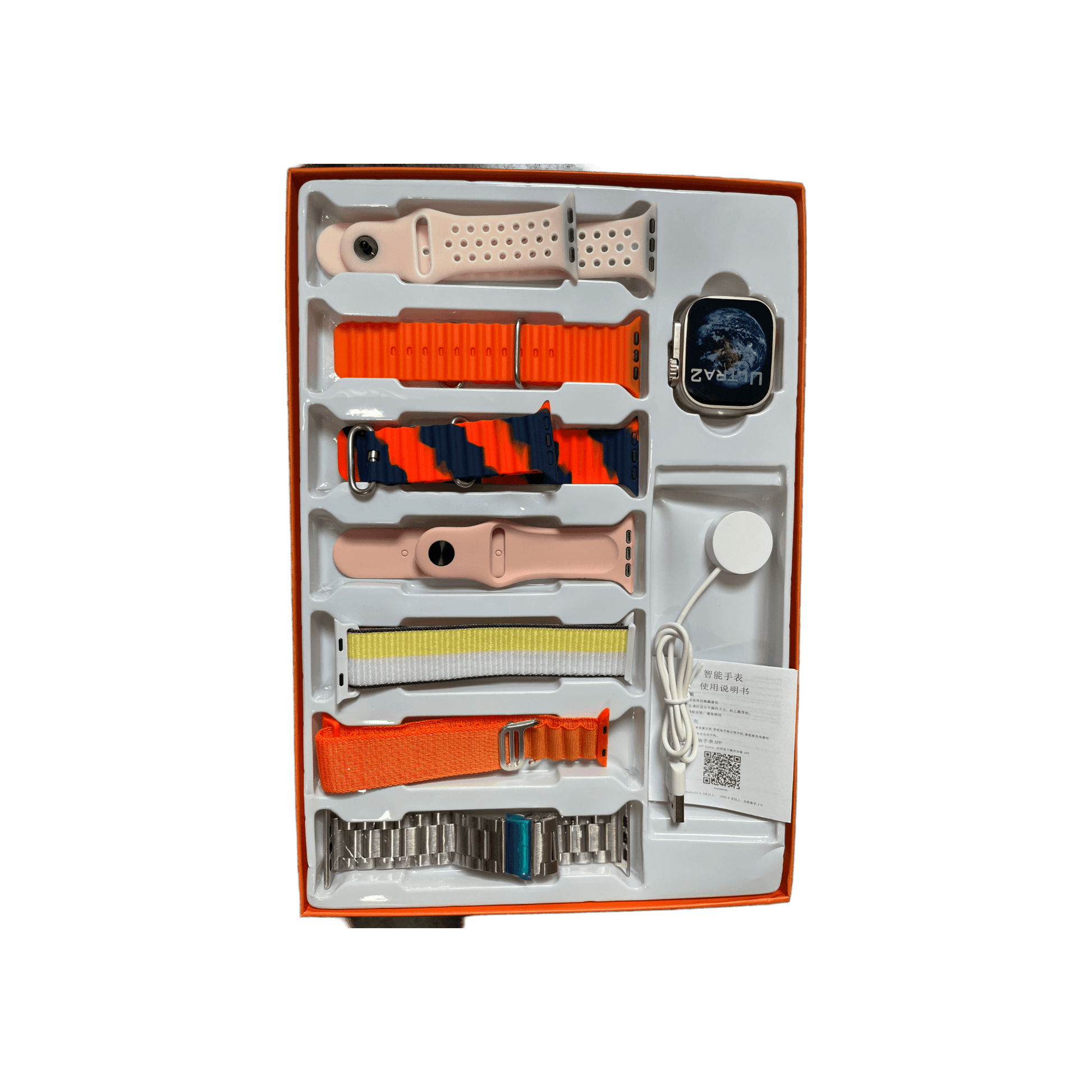 Smart watch 7 in 1 open box